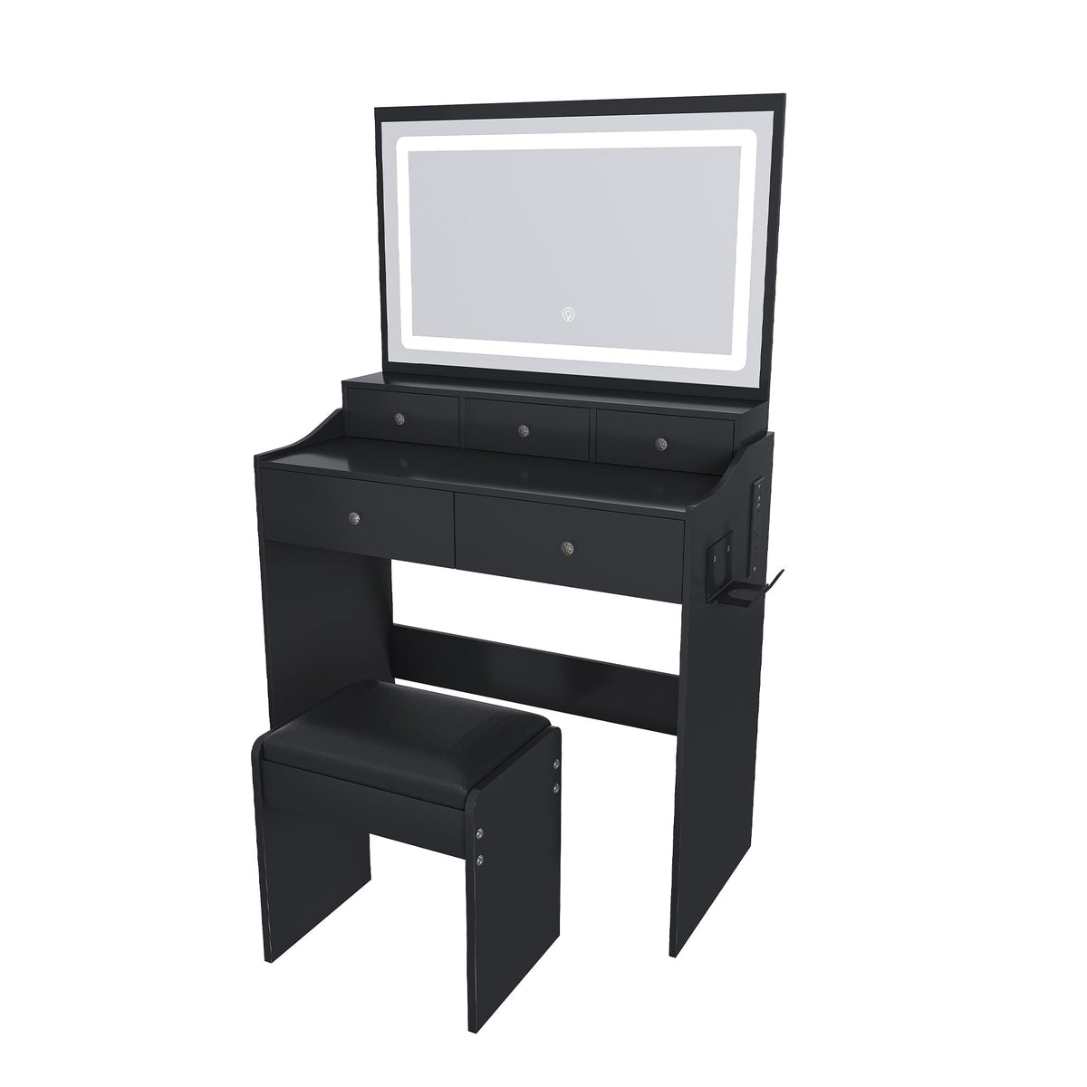 New Large Mirror Vanity Desk for Bedroom