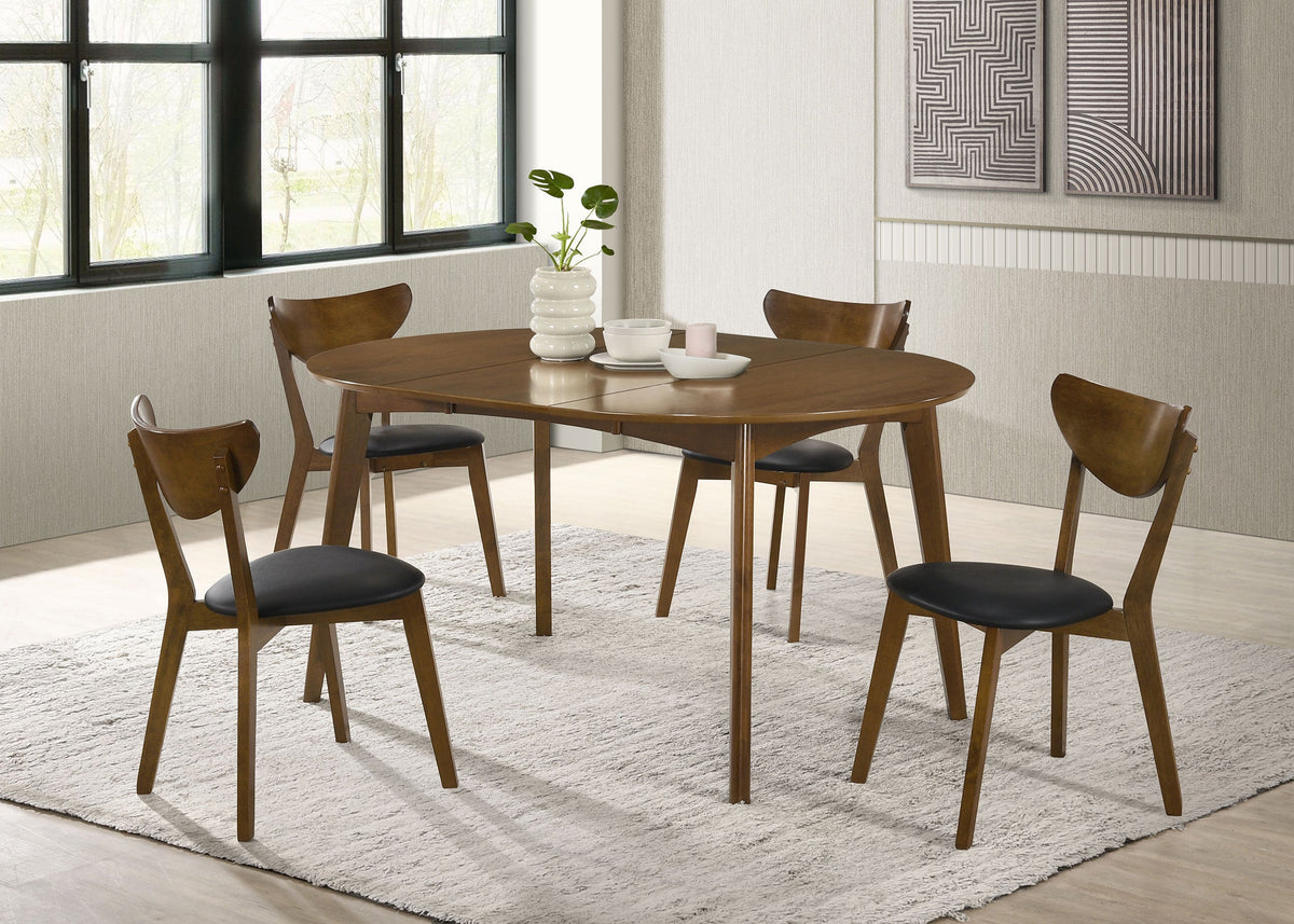 Thomson Dark Oval Dining Table