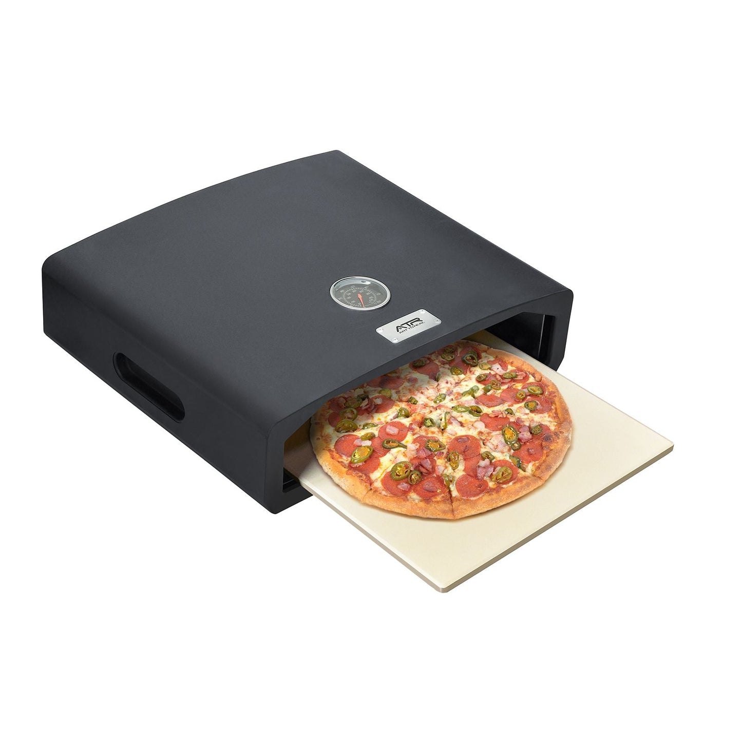 Portable Outdoor Pizza Oven โ Gas Stove Top with Stone Included