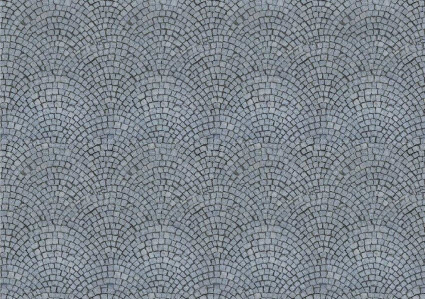 Arched Pavement Brick Sheet - 11.75" x 8.25"