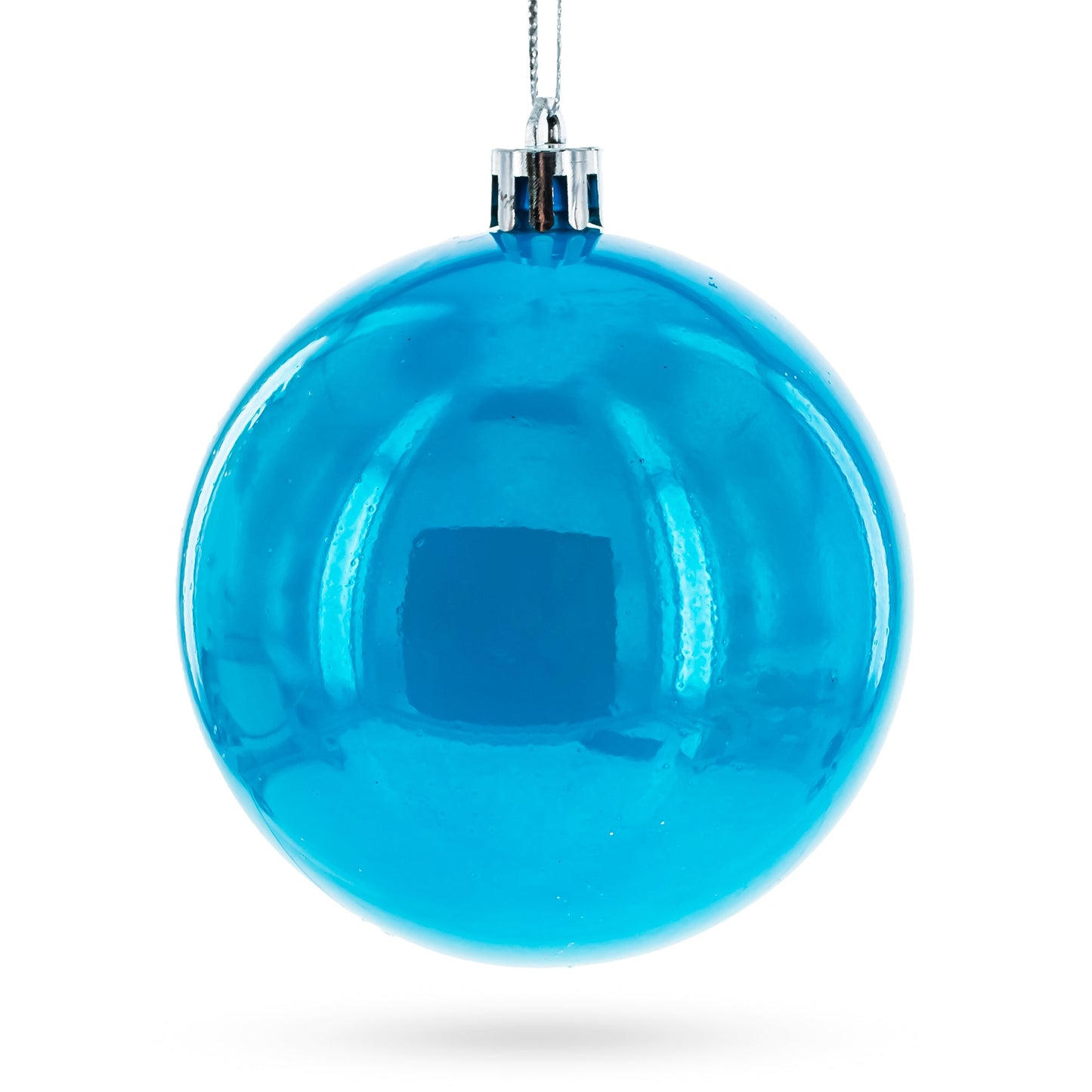 Set of 12 Plastic Ball Christmas Ornaments