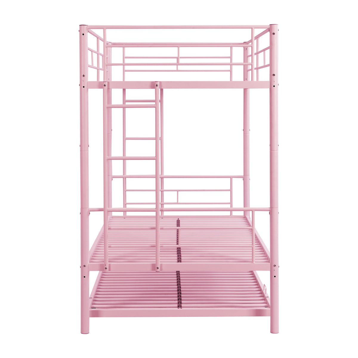 Metal Bunk Bed with Trundle