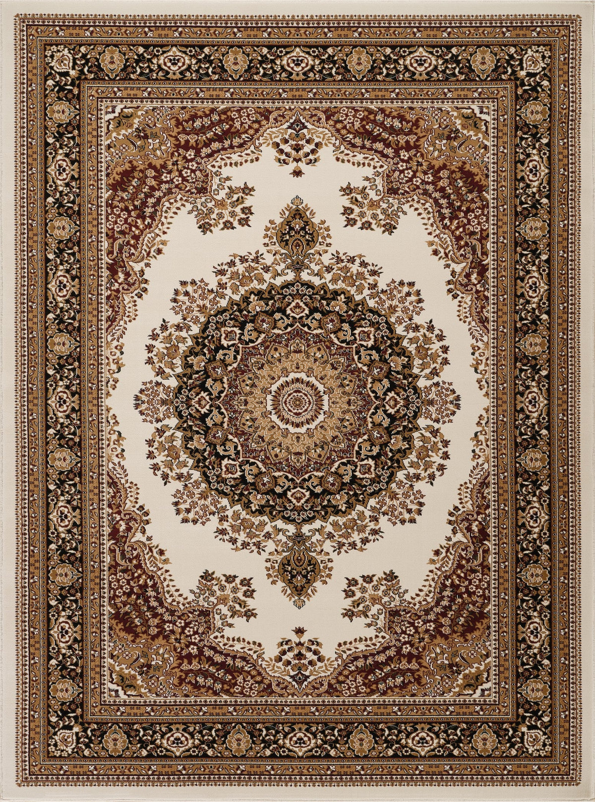 Manchester GC_HER5006 Traditional Medallion Rug