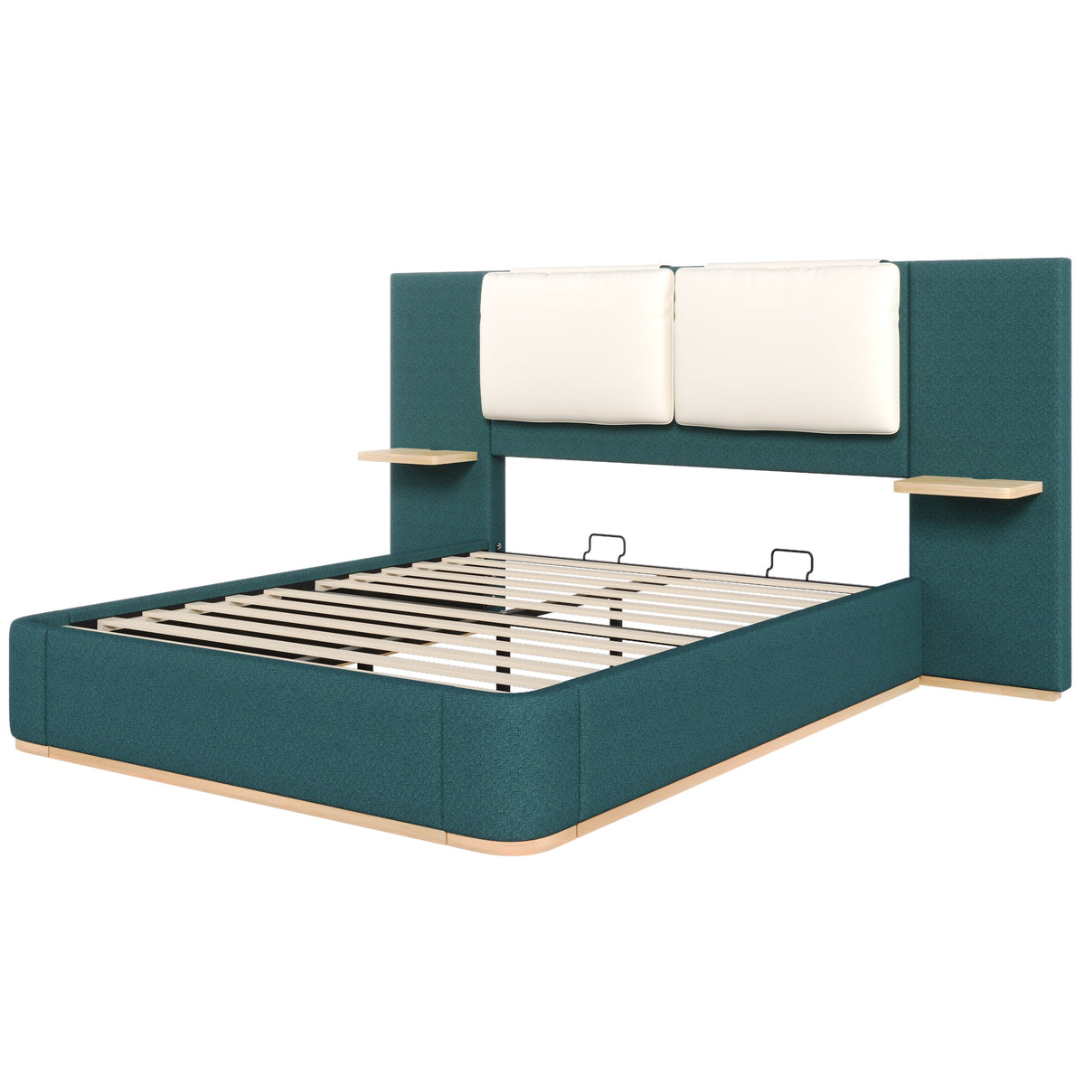 Queen Size Upholstered Platform Bed