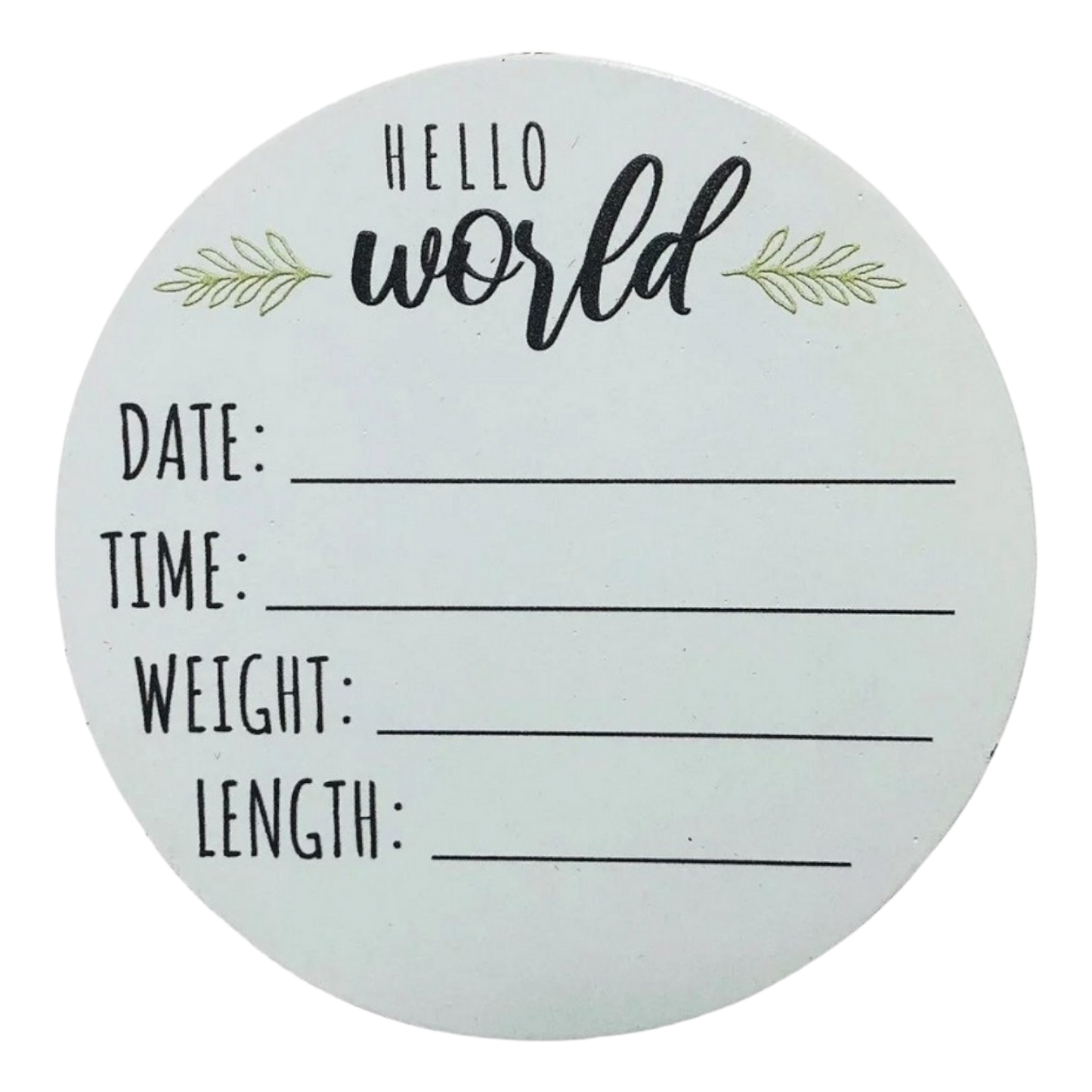 Baby Announcement - Ornament