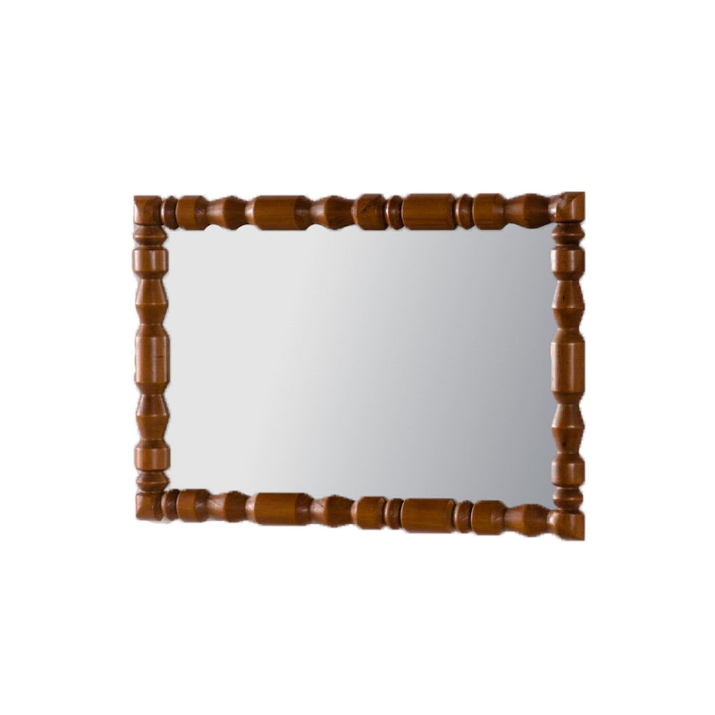 Vintage Wooden Carved Wall Mirror