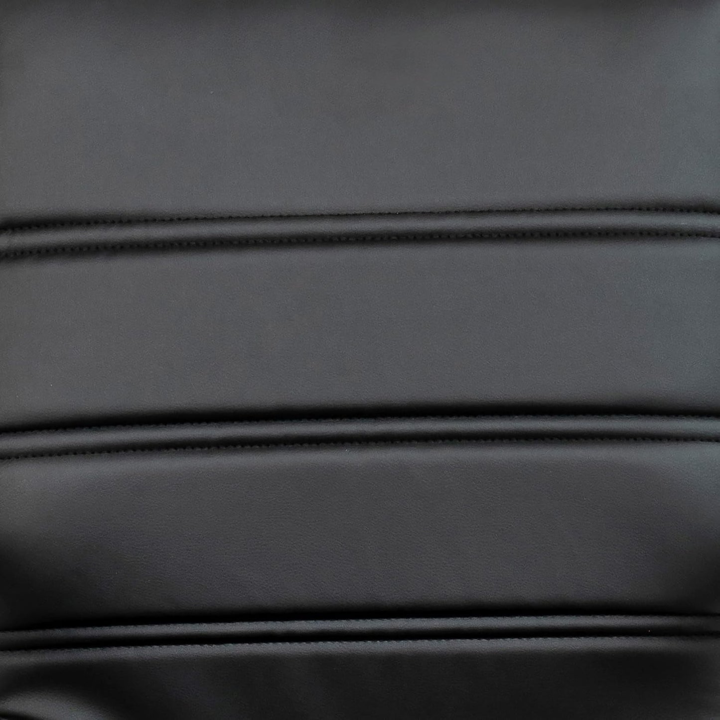 Black Office Chair With Adjustable Height And Padded Seat