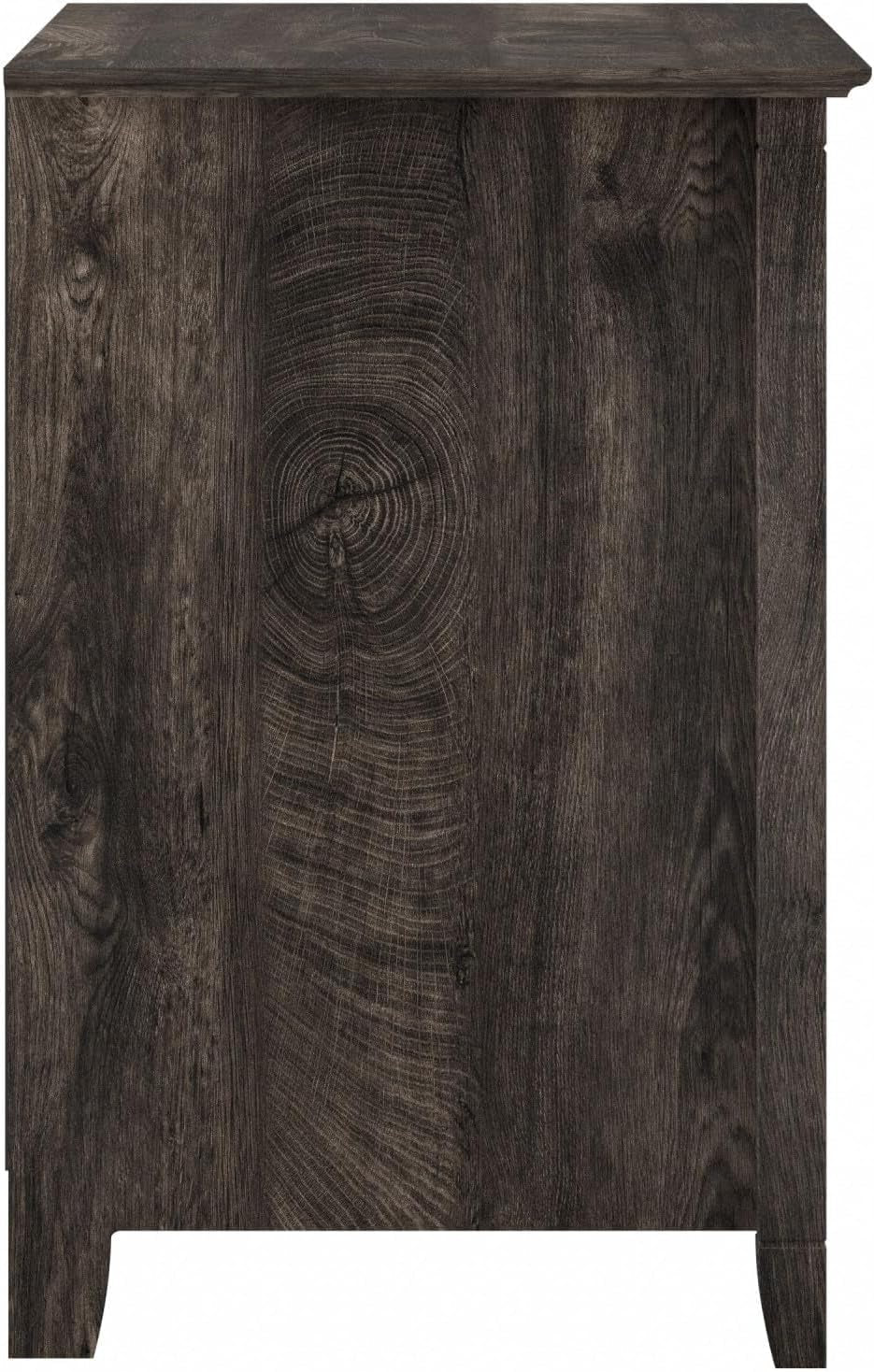 Key West 2 Drawer Lateral File Cabinet Dark Gray Hickory