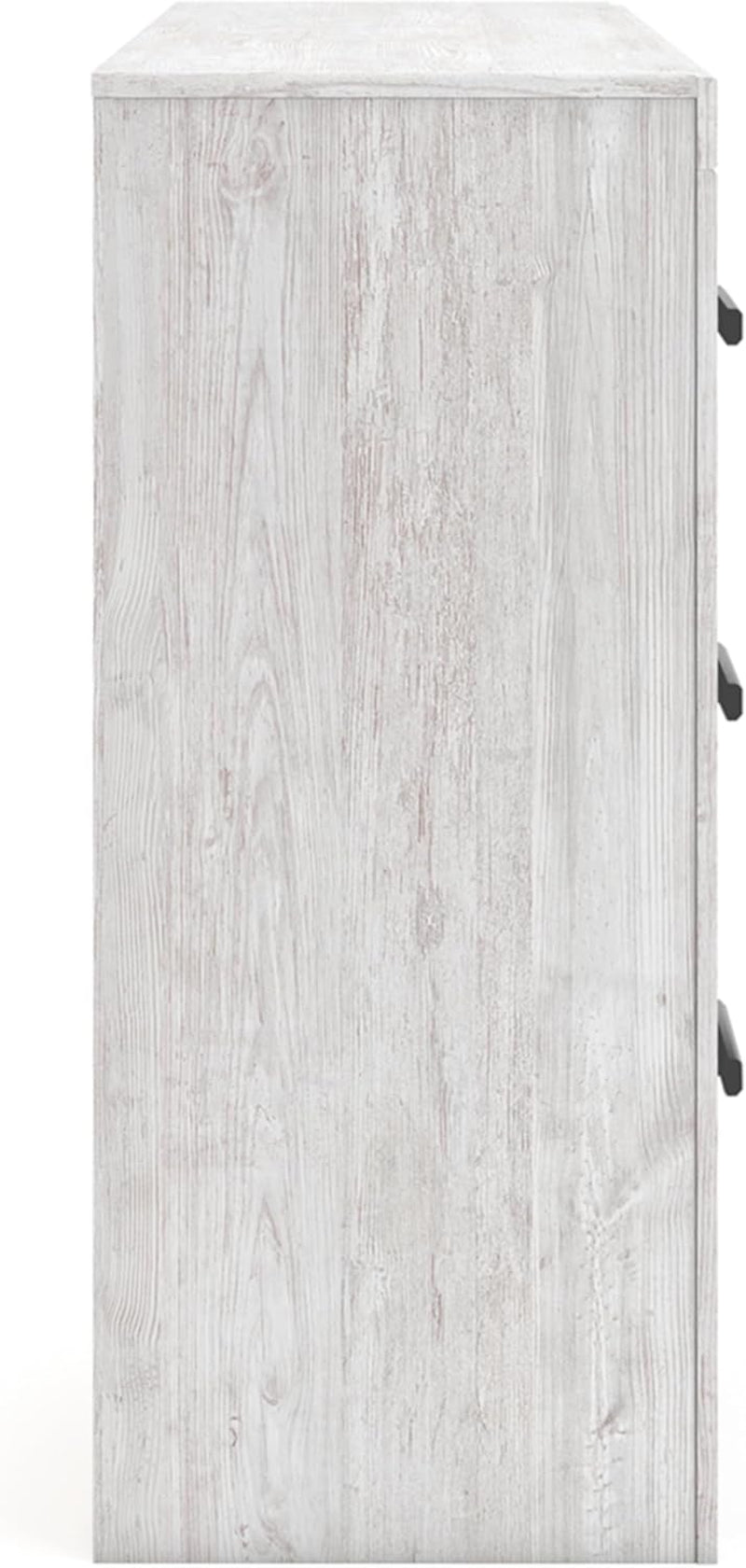 Cayboni Vintage 6 Drawer Dresser With Safety Stop White