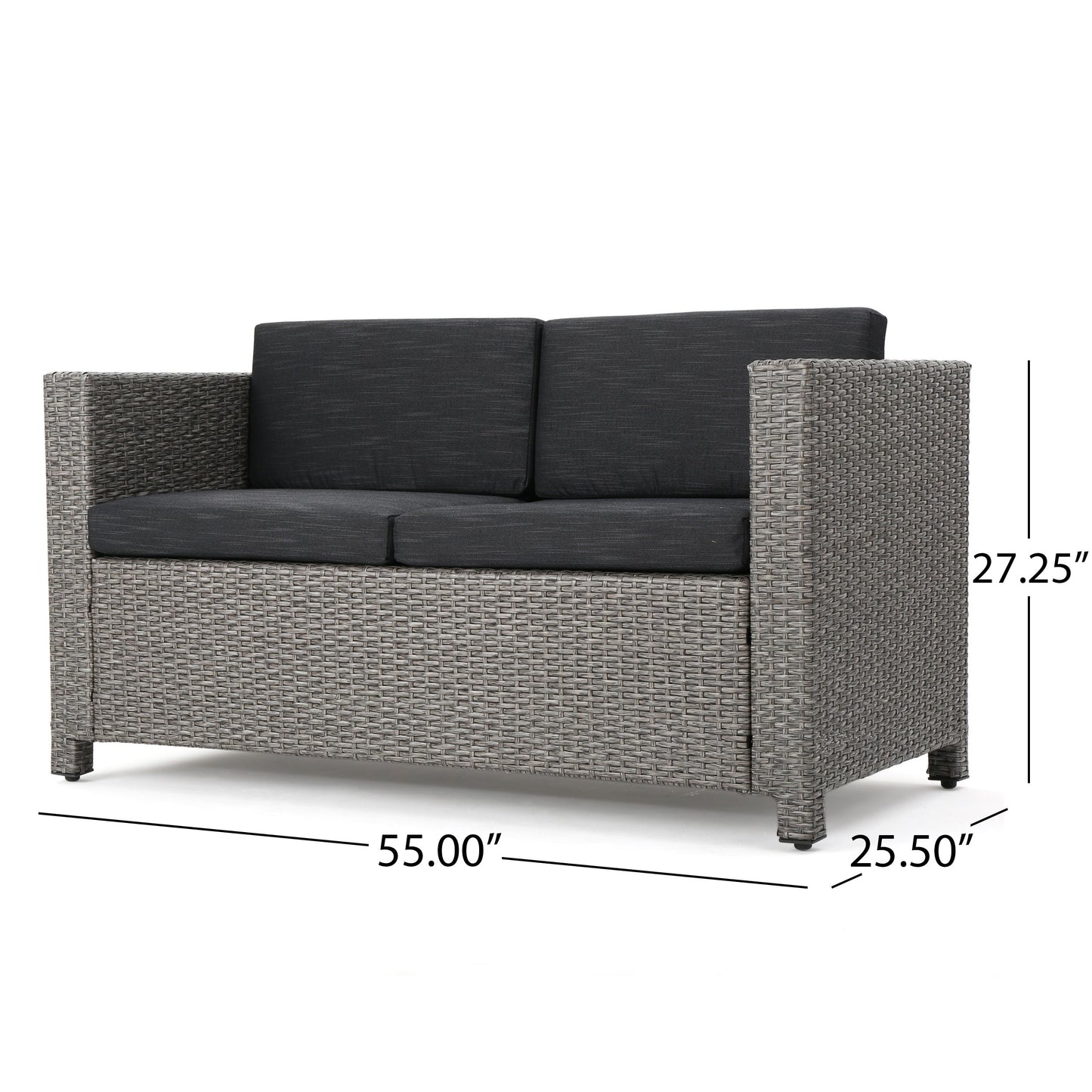 Puerta 4-Piece Outdoor Wicker Sofa Set