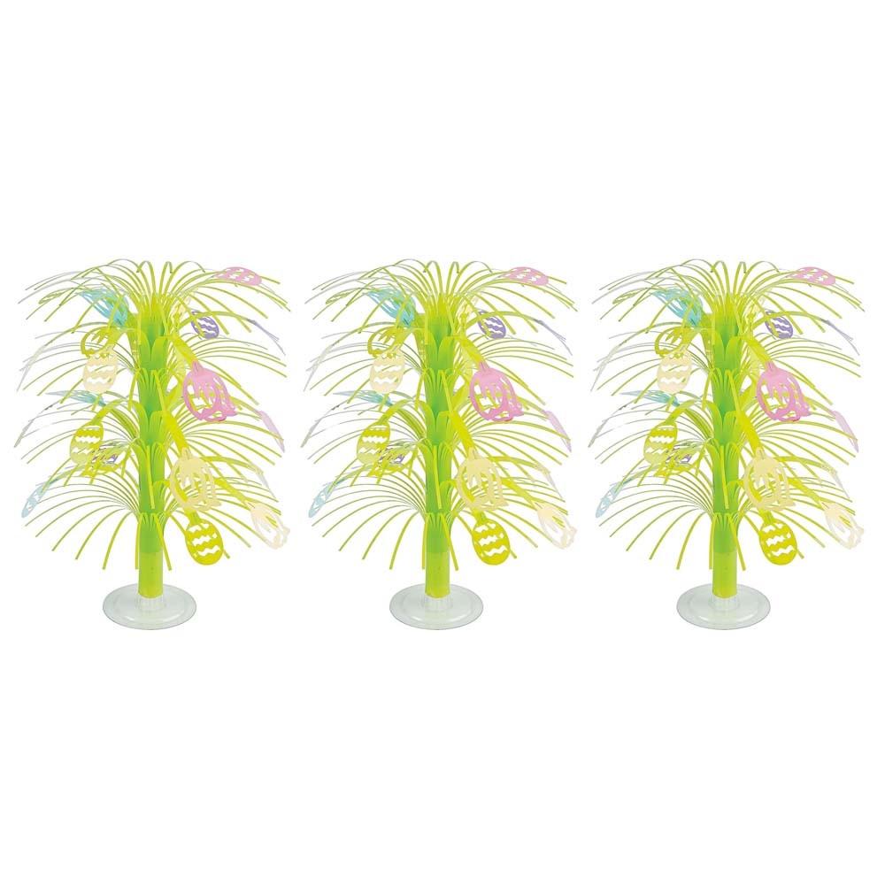 Set of 3 Easter Egg Trees Tabletop Decoration 13 Inches