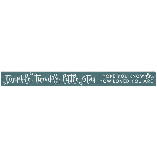 16 inch Shelf Sitter Sign - Twinkle Twinkle
