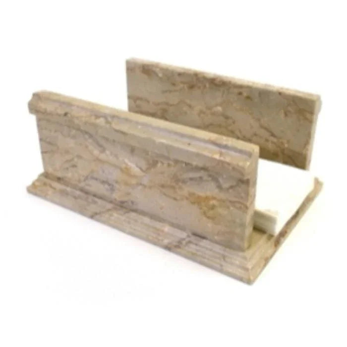 Hand Towel Holder of Sahara Beige Marble - Bathroom Accessories of Atlantic Collection
