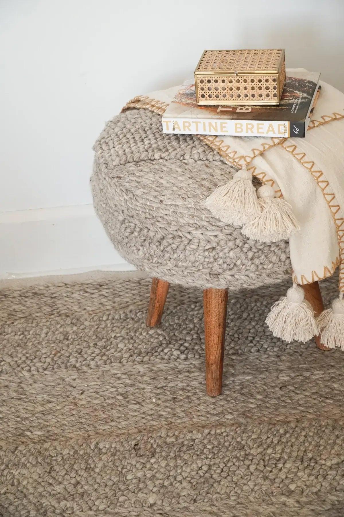 Handwoven Textured Rug