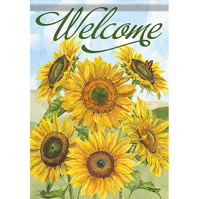 Sunflower Fall Flag - 28" x 40"