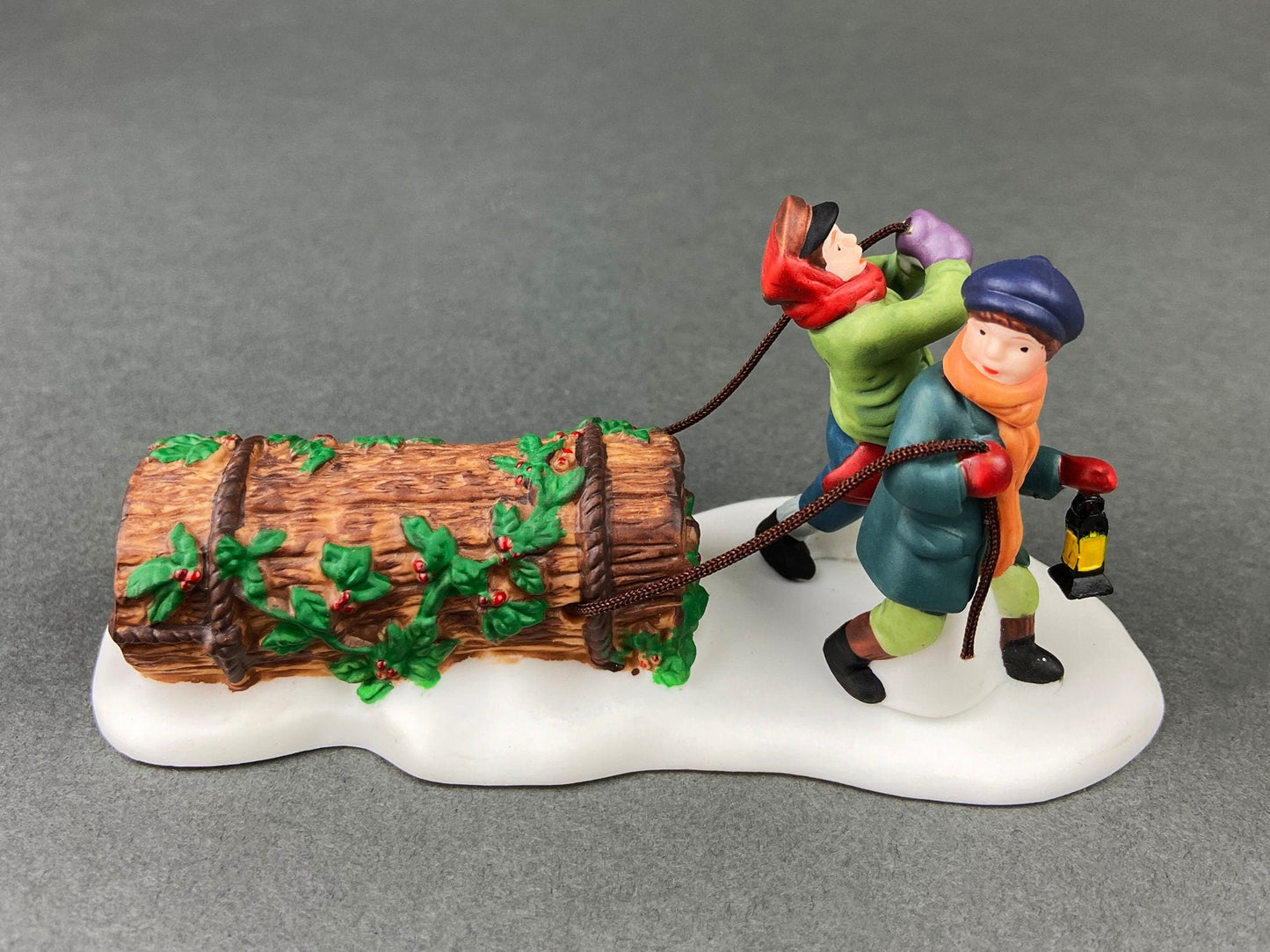 Hand painted, Village Accessories by Department 56. Craggy Cliff Extensions. Heritage Village Collection.