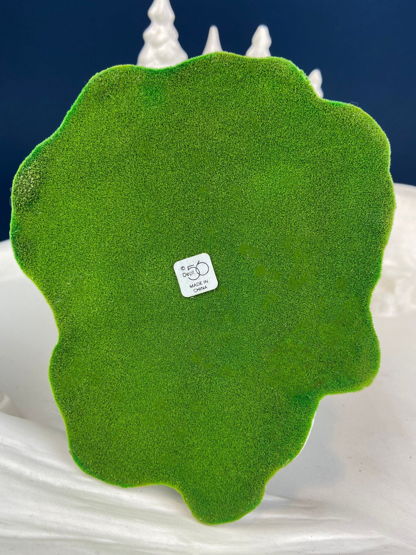 Christmas Village Accessories by Department 56. Two Pines in the Snow. Holiday Decor. Replacements.