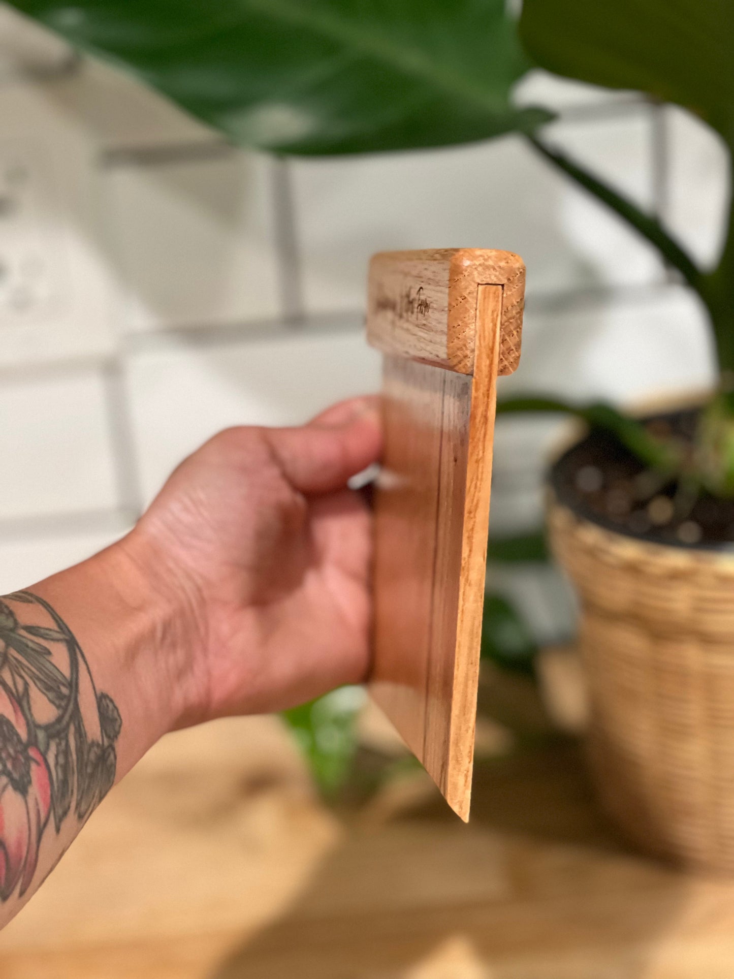 Wood Sourdough Bench Scraper