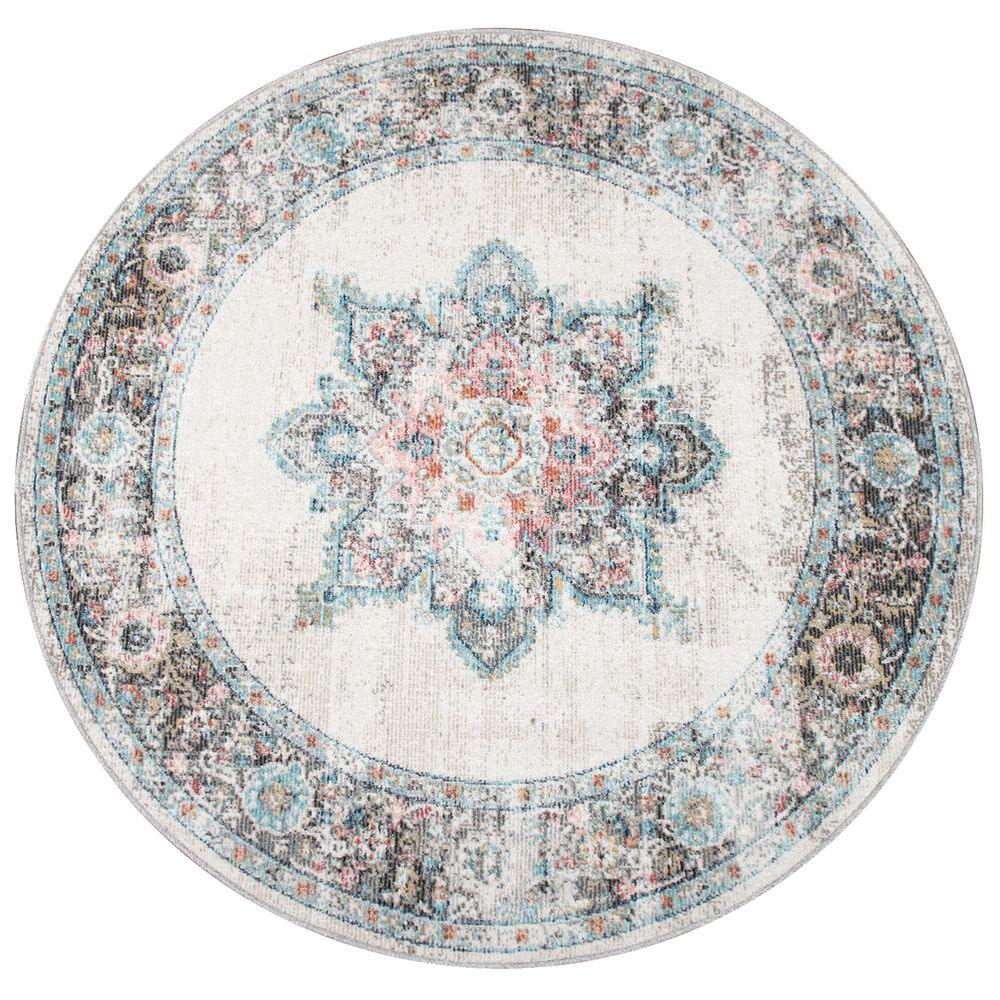 Indoor & Outdoor Rug for Patio, Oriental Pattern In Beige