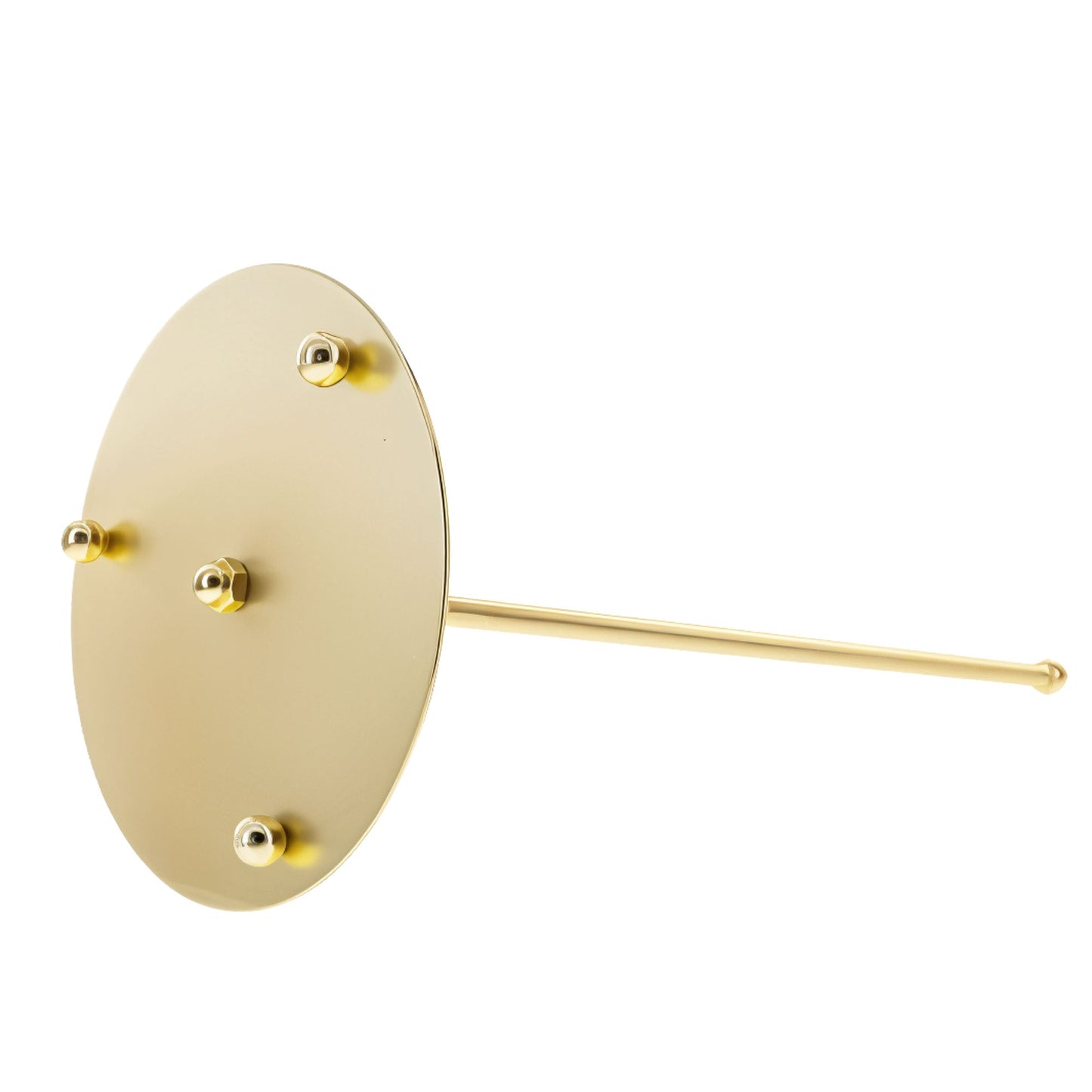 Ornate Gold Metal Rod Tree Topper Stand Display Stand 10 Inches (Taiwan)