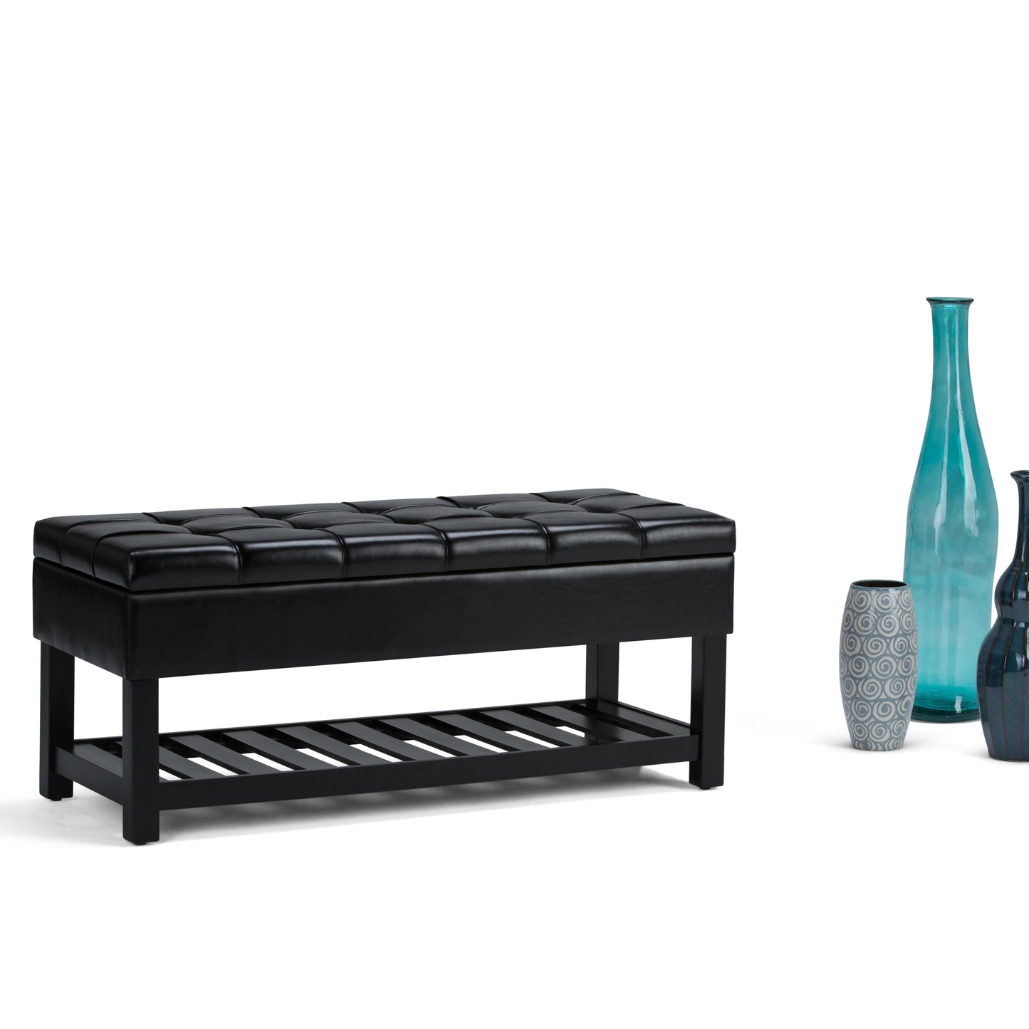 Saxon Storage Ottoman Bench