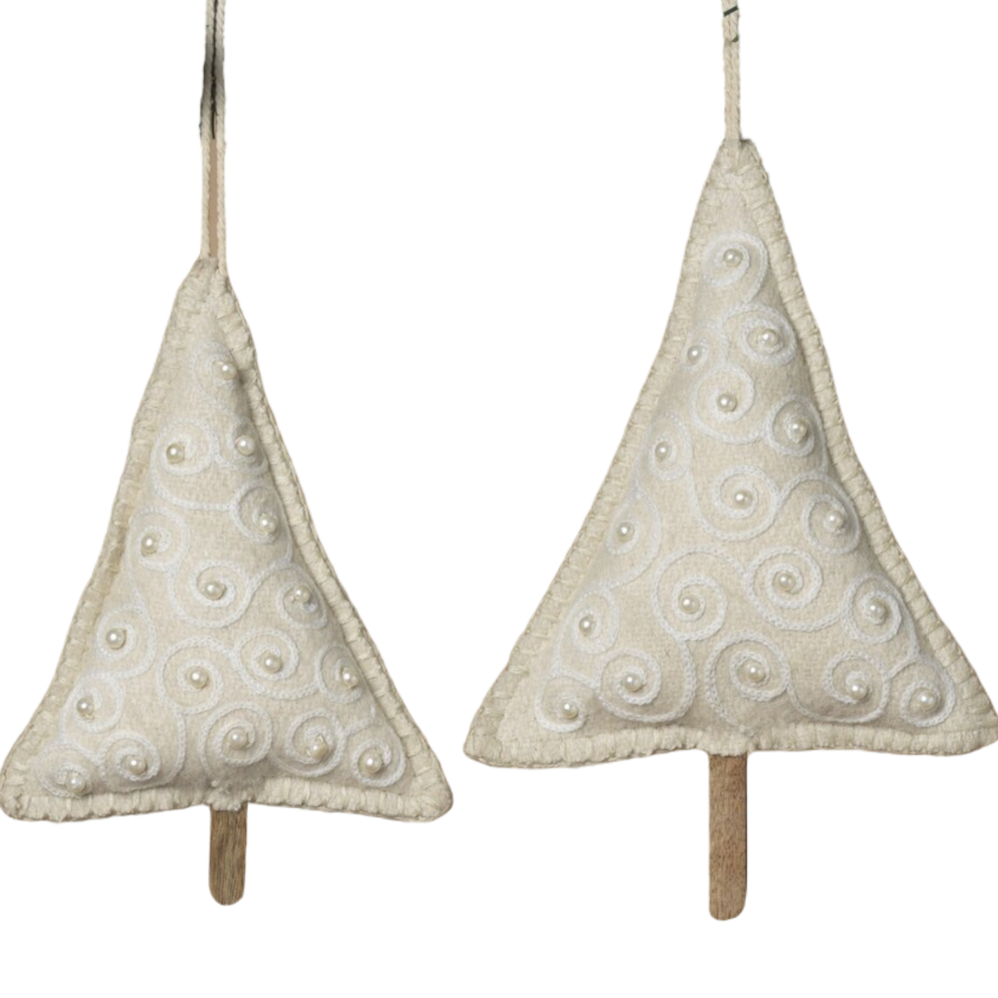 Fabric Tree Ornament -