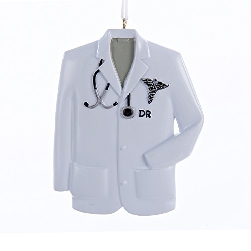 Doctor White Coat Personalizeable Ornament