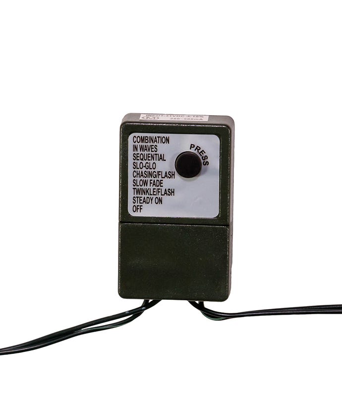 600-Light Multicolored LED Rice Light Set - 49 Feet Long