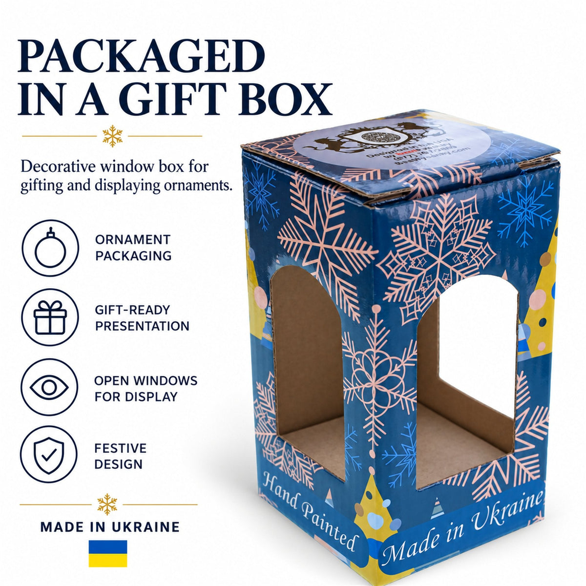 1910 Colonnade Royal Egg Glass Ornament 4 Inches