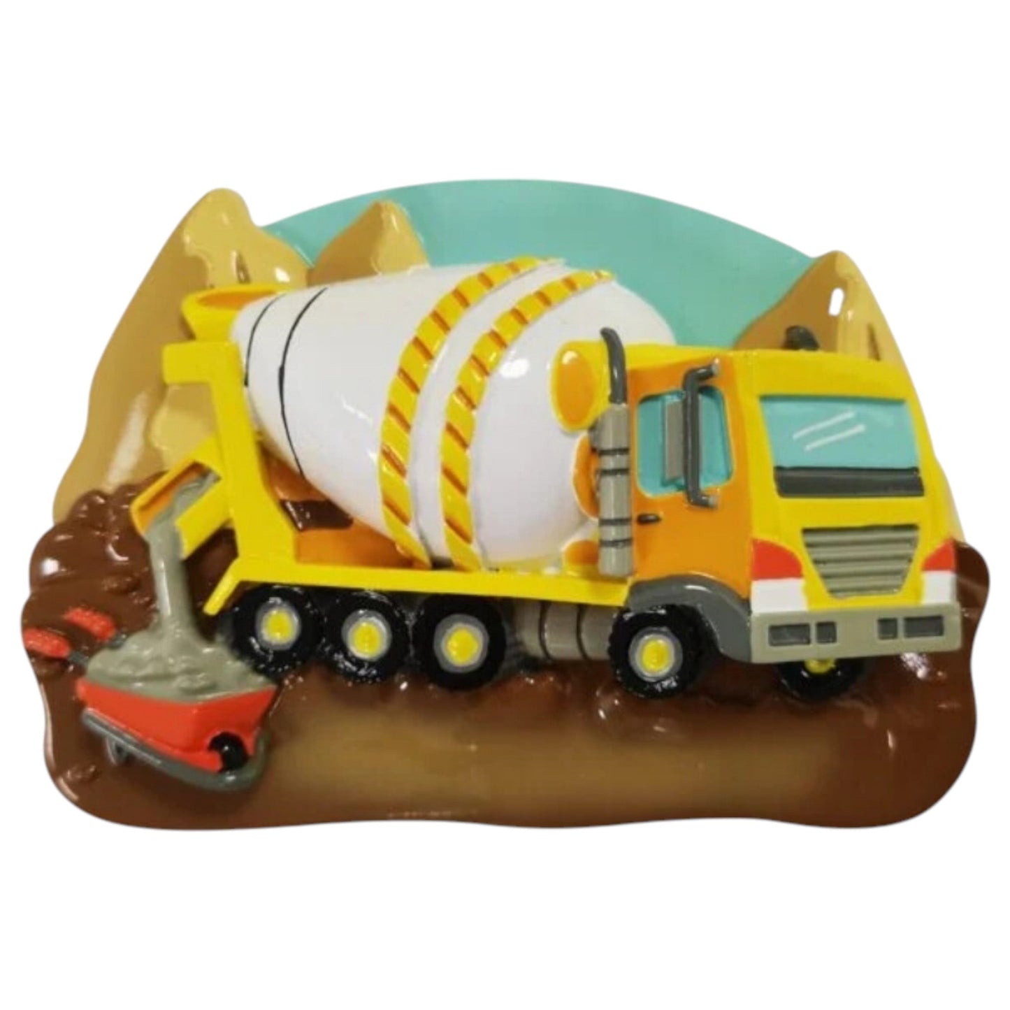 Cement Truck Ornament
