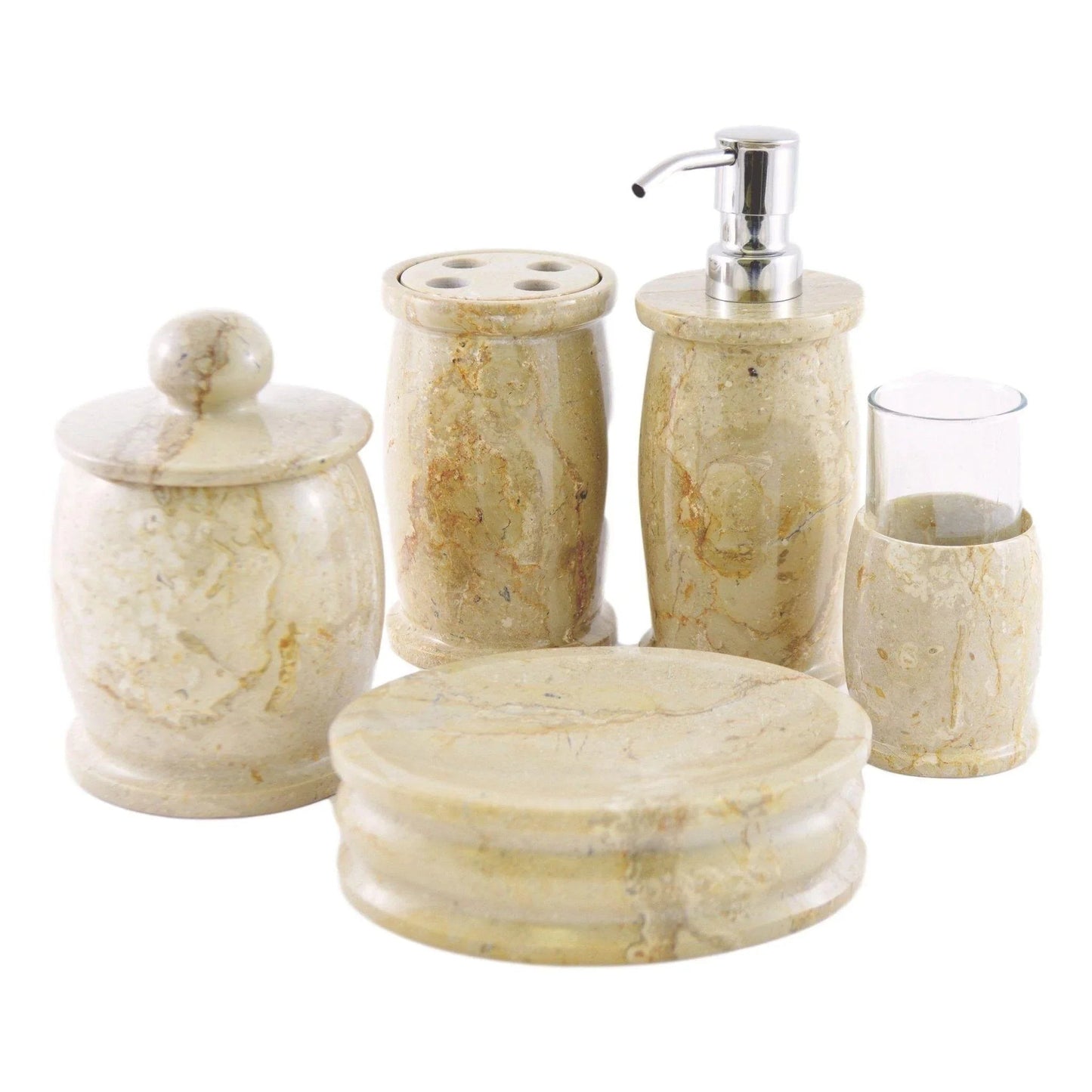 Marble Soap Dish of Sahara Beige Marble