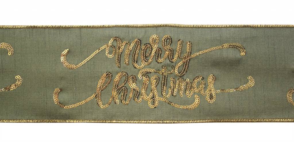 4" x 5 Yds. Wired Ribbon Polyester - Final Sale