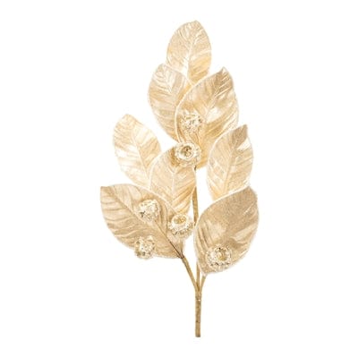 Leaf and Berry Spray 27”H Polyester