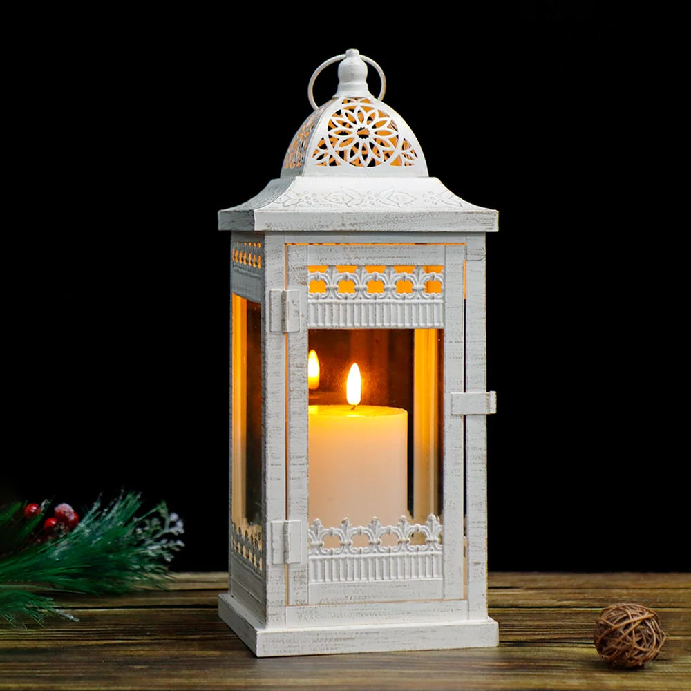 9.5"&14.5"&20" High Decorative Candle Lanterns ( Set of 3)