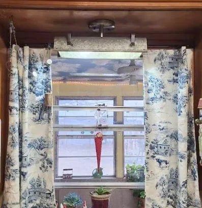 Galvanized Metal Ceiling Light