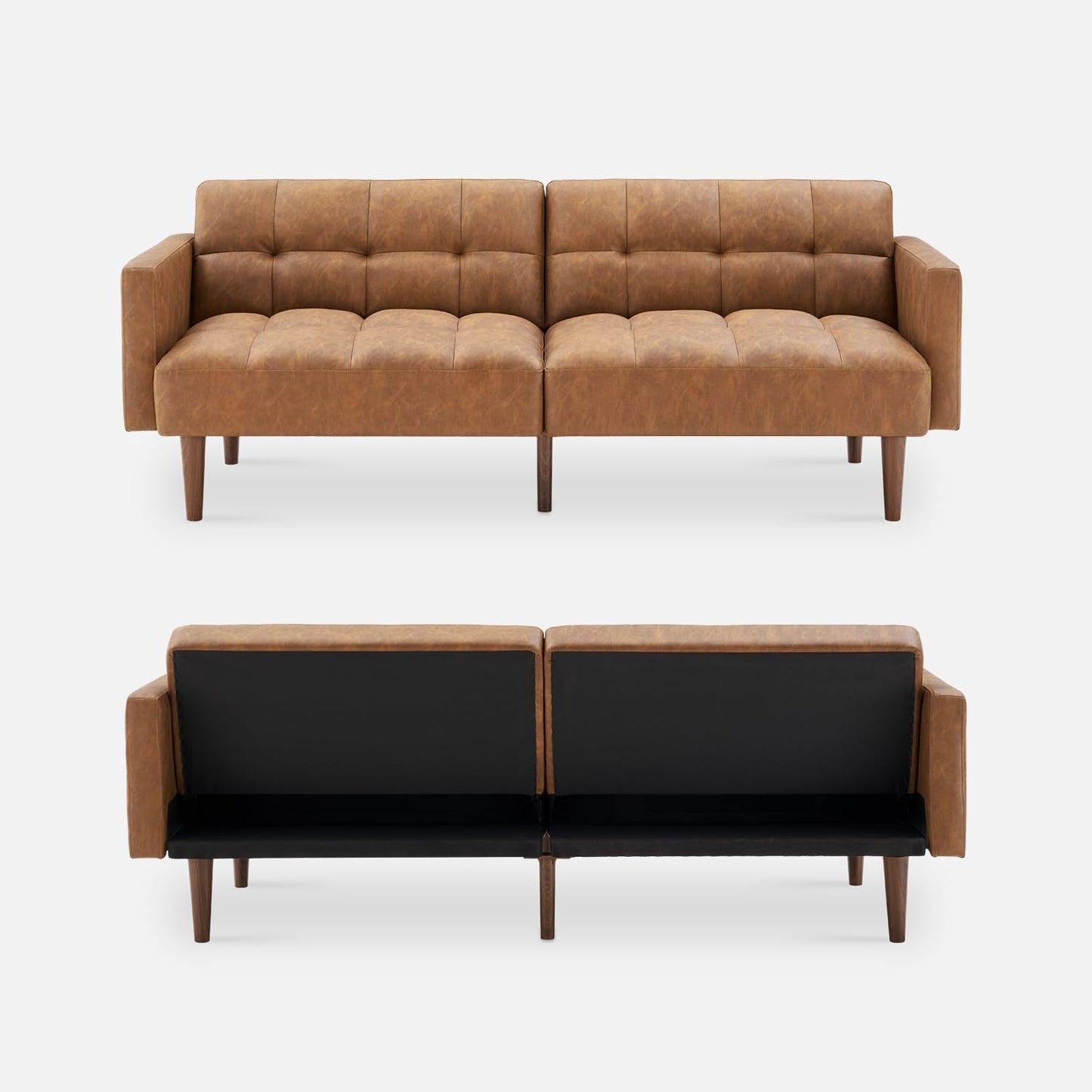 Mid Century Modern Multi Functional Sofa Bed Futon