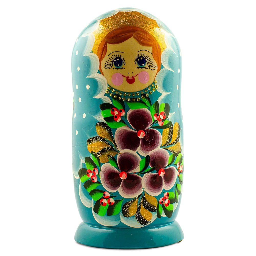 Set of 5 Alla Nesting Dolls 7 Inches