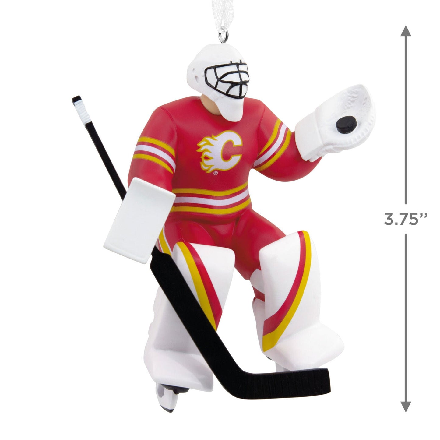 Calgary Flames Goalie Ornament