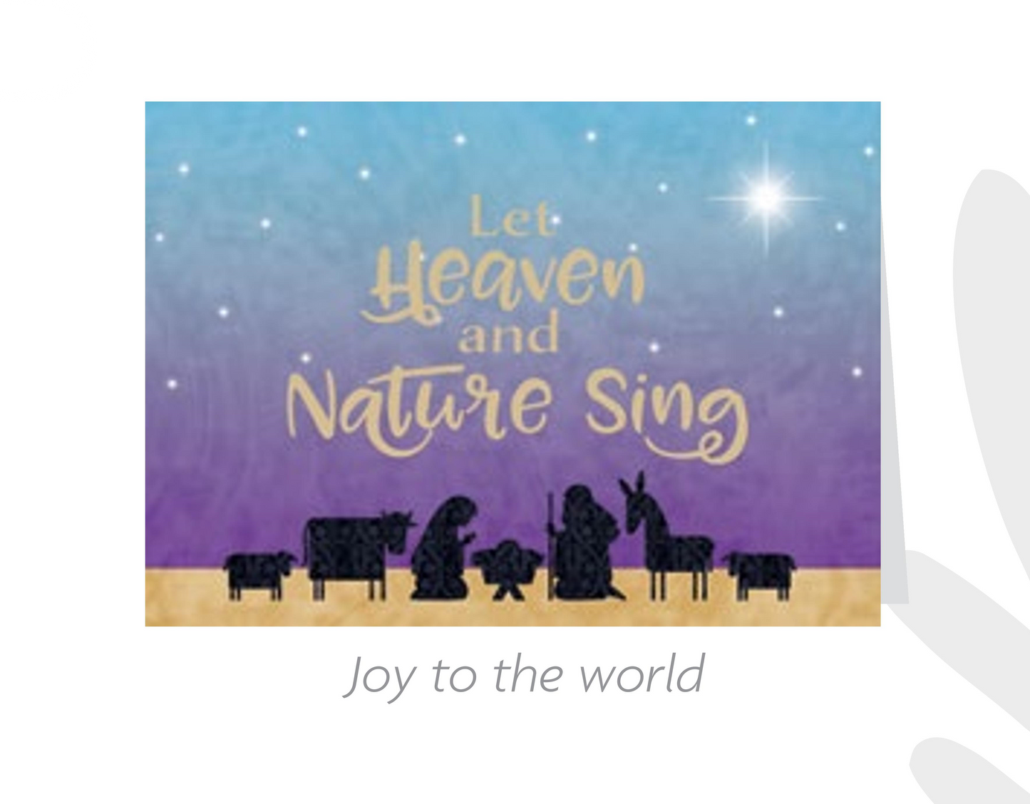 Faith in Tradition 16 Count Card Set - Let Heaven and Nature Sing