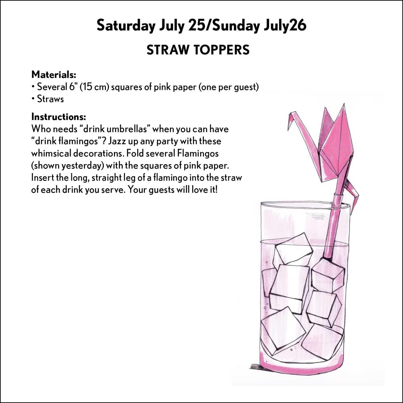 2026 Easy Origami Fold-A-Day Calendar