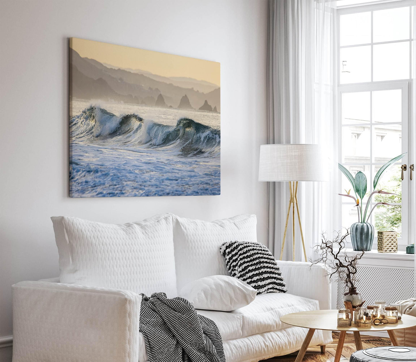 Sunset Swell Canvas