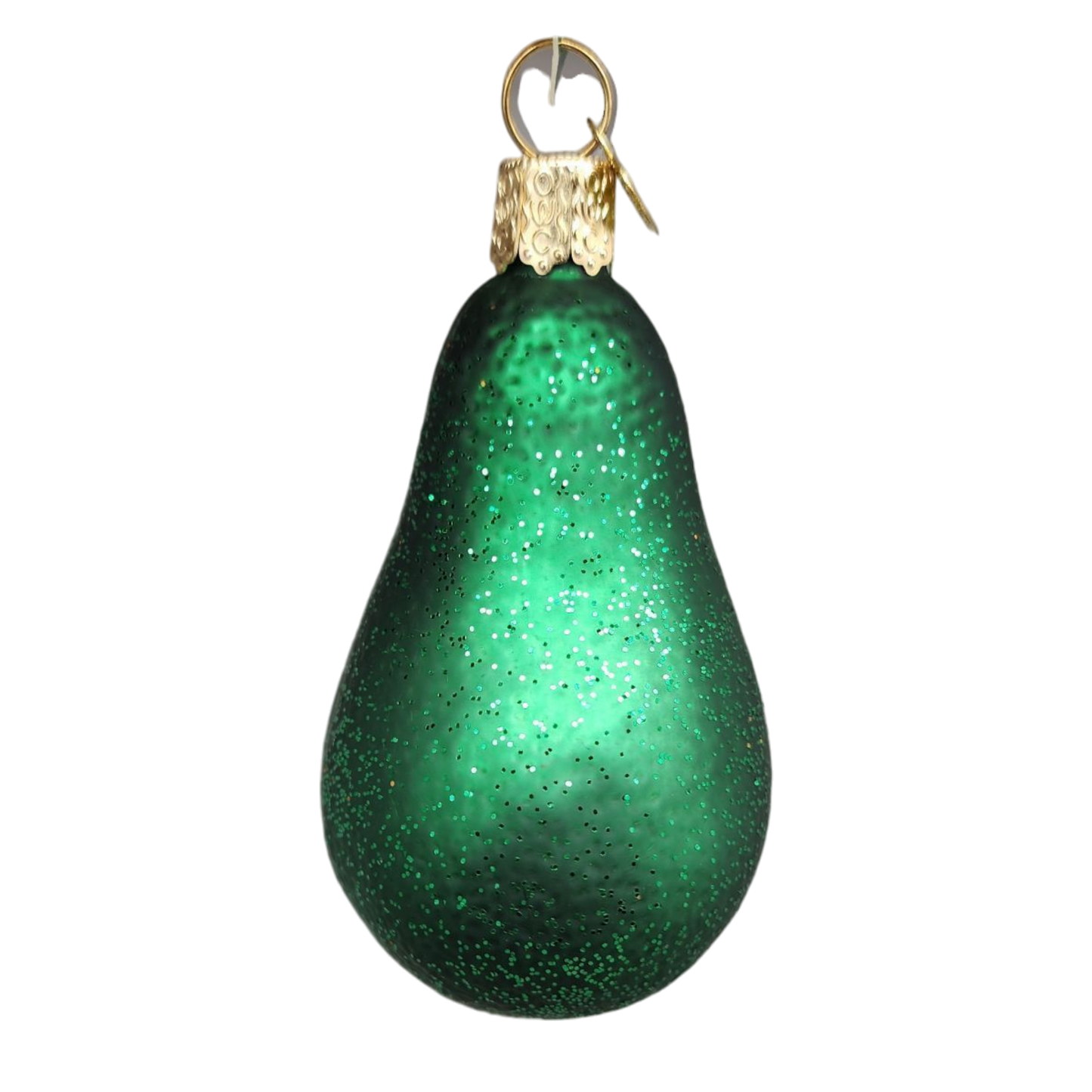 Avocado Glass Ornament