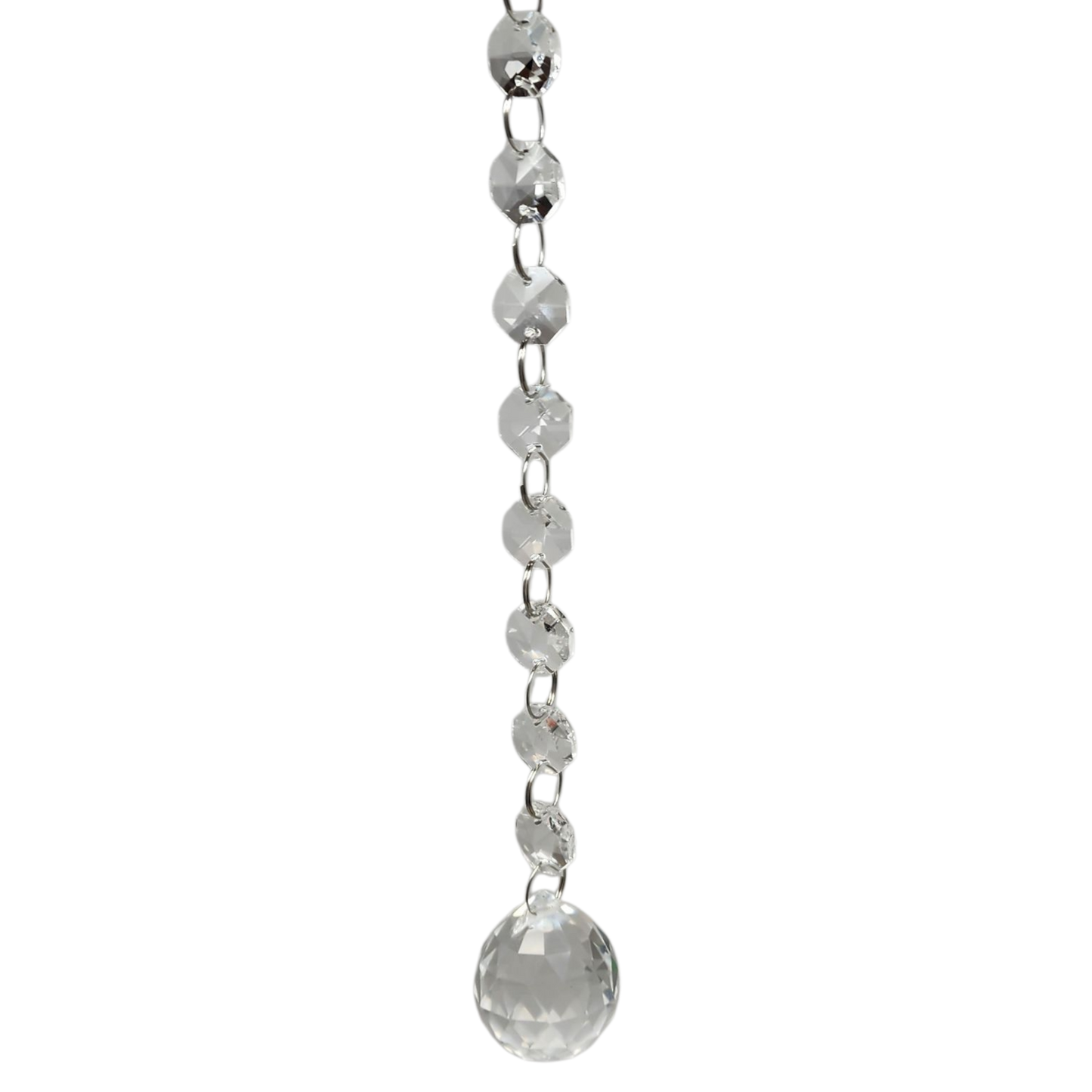 Glass Look Acrylic Jewel Ornament -