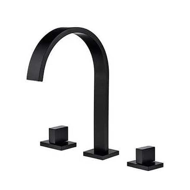 Paul Dual-Handle Three-Hole Bathroom Faucet