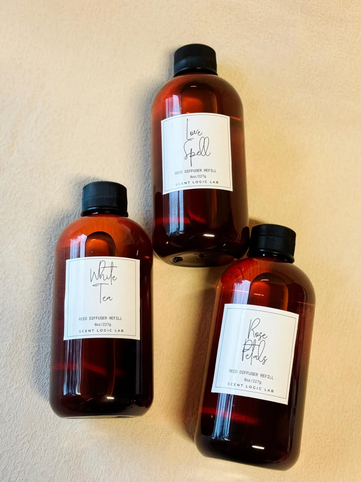 Reed Diffuser Refill β 8oz | Holiday Scents, Essential Oil Infused