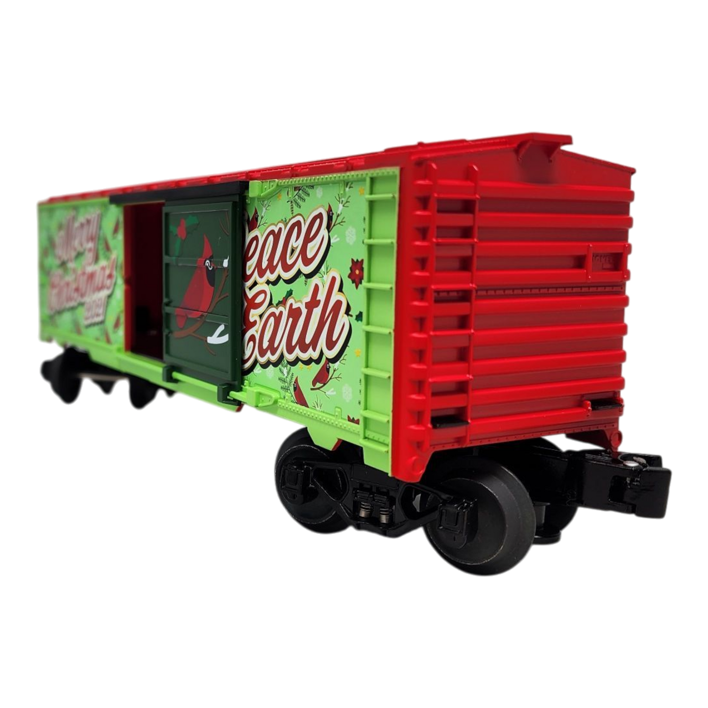 Christmas Box Car - O-27 Gauge