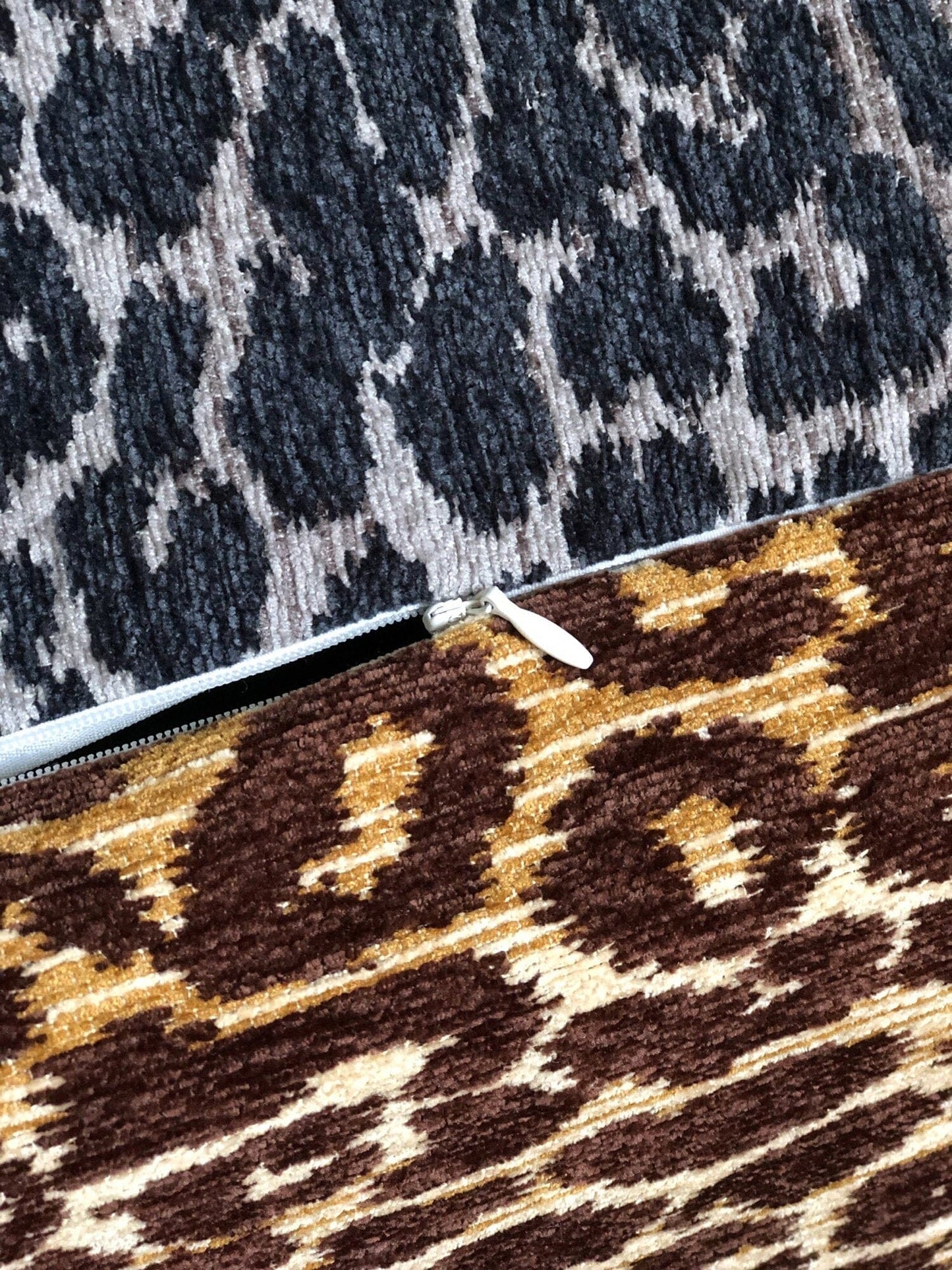 SALE Bean Bag Animal Print Pouf Cover, Ottoman Seat Cover, Cheetah Leopard