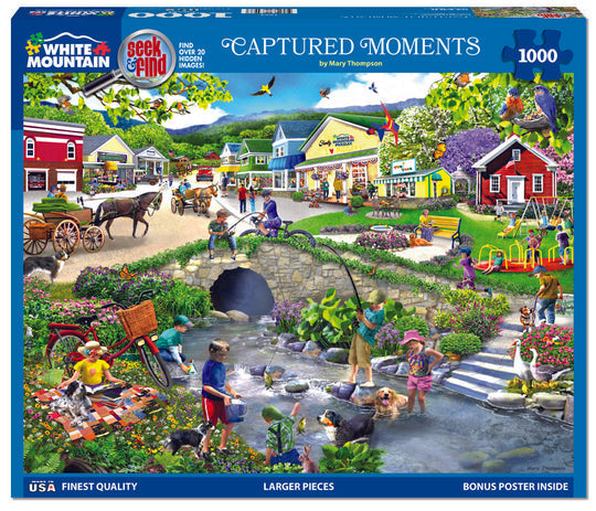 Captured Moments Seek And Find - 1000 Piece Jigsaw Puzzle