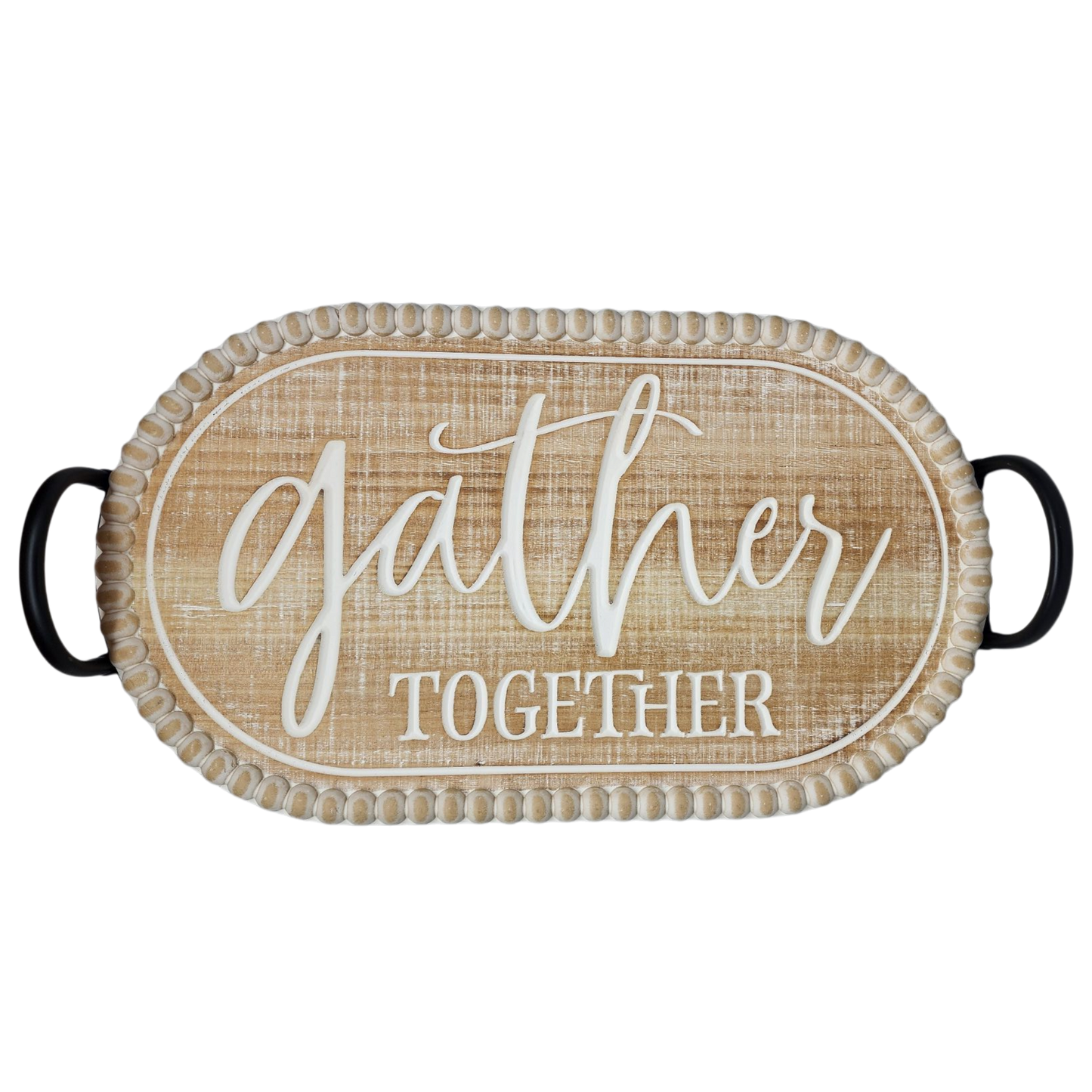 Rustic Gather Together Serving Tray -