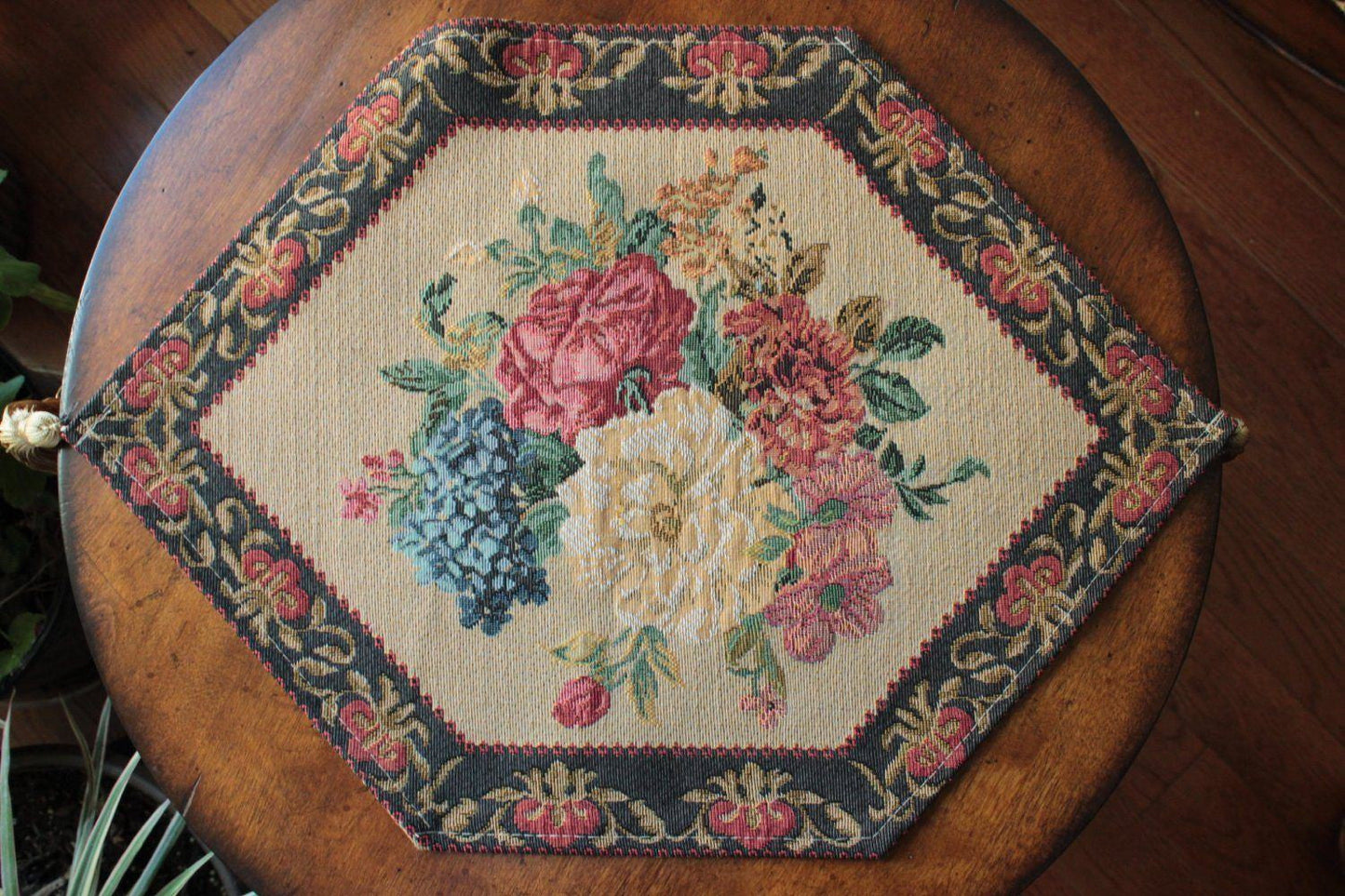 Set of 3 Colorful Country Rustic Floral Morning Awakening Table Runner Set
